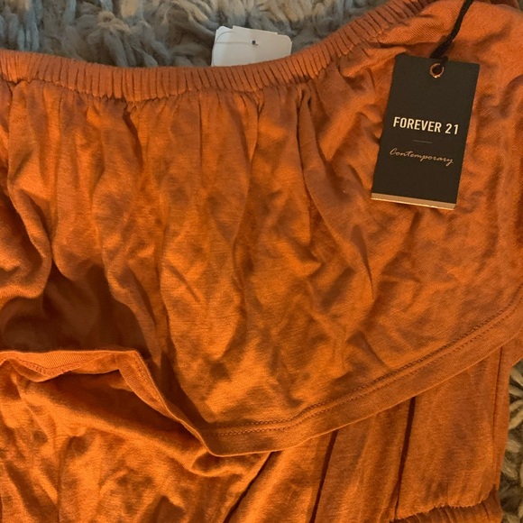 Forever 21 rust maxi dress - Picture 3 of 3